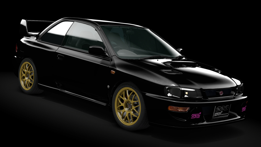 Subaru Impreza 22B STi, skin 1_sonic_black