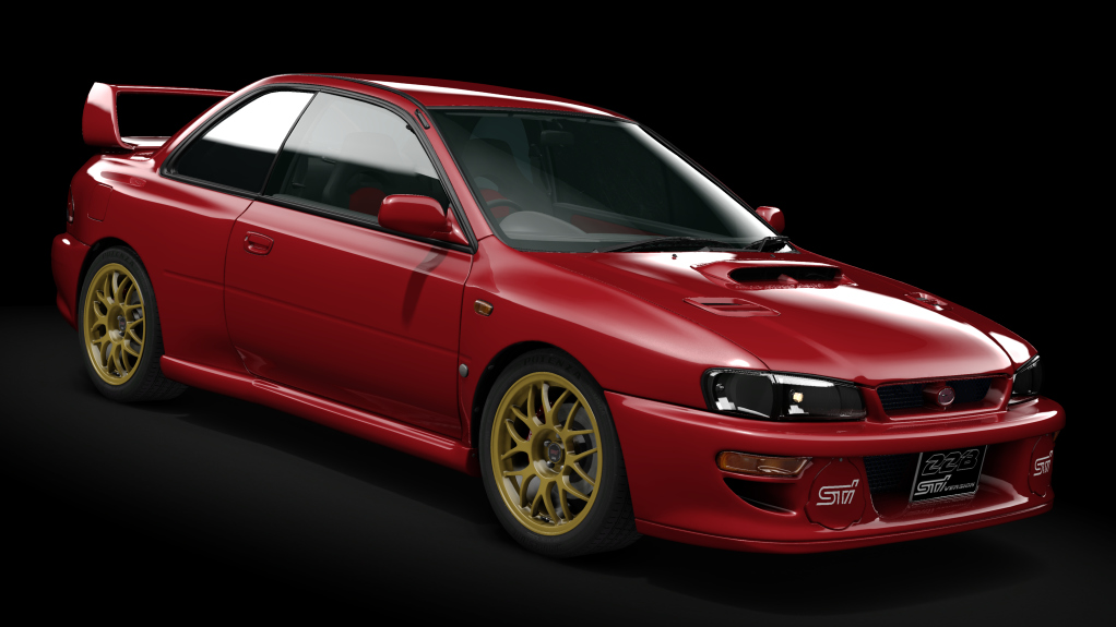 Subaru Impreza 22B STi, skin 2_sonic_red