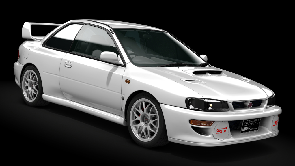 Subaru Impreza 22B STi, skin 4_sonic_white
