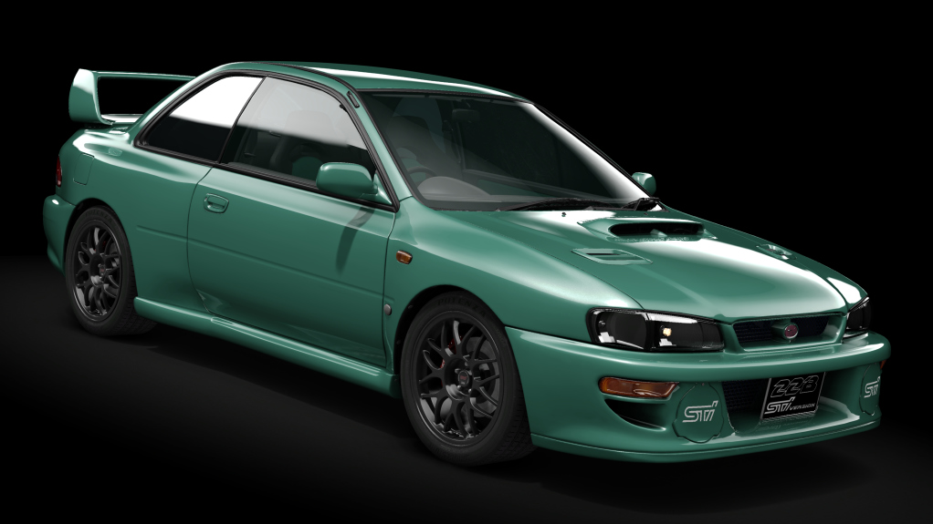 Subaru Impreza 22B STi, skin 5_sonic_green