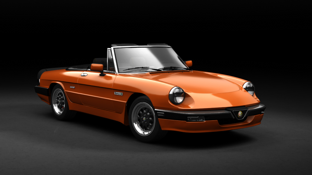 LM - Alfa Romeo Spider Quadrifoglio Verde - 86, skin orange