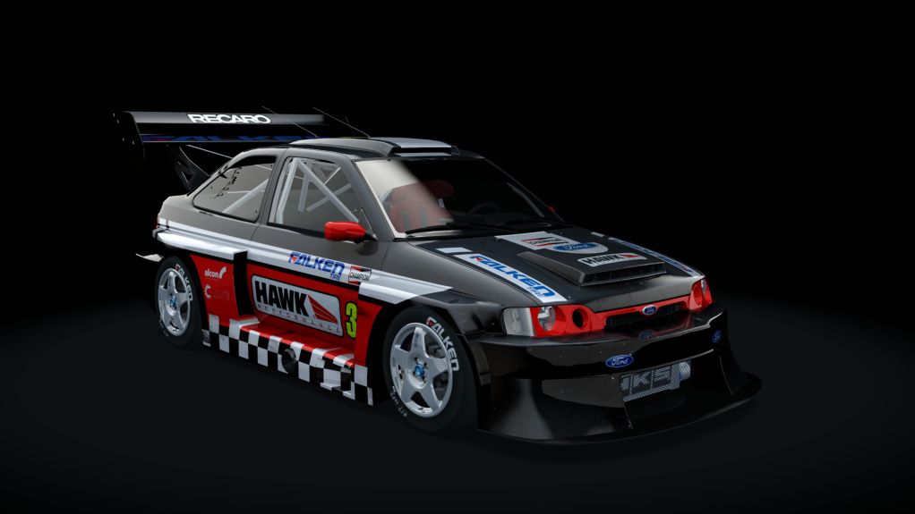 Ford Escort Cosworth Hillclimb, skin 02